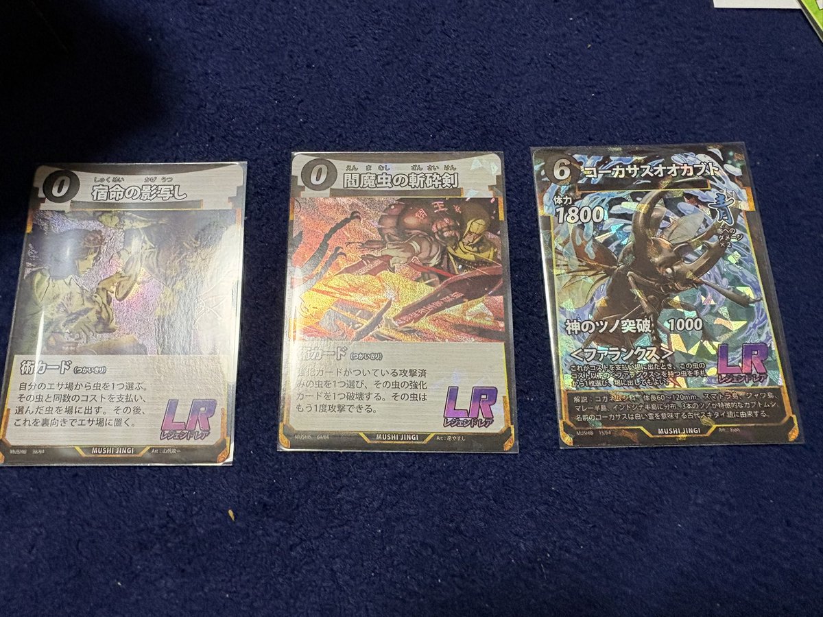 tamatar0358's tweet photo. 5弾5パック
6弾5パック
8弾ボックスの結果ァ！

コーカサス　4！ https://t.co/9MPFChxcCc