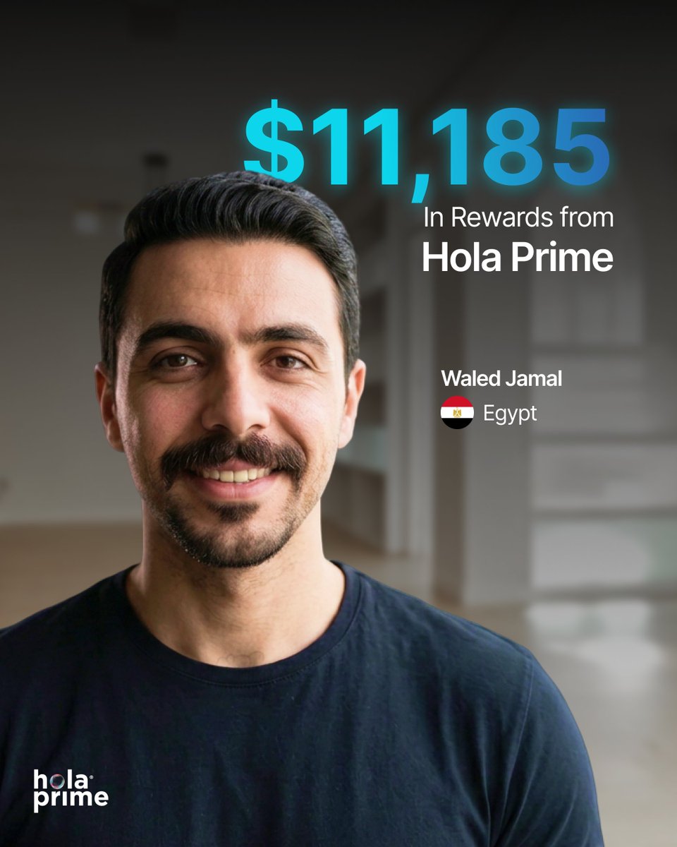 HolaPrimeGlobal's tweet photo. Waled Jamal loses more trades than he wins. And he's one of the clearest success stories on our wall.

A 43% win rate. On most traders' accounts, that number triggers a panic, a rebuild, a new strategy, a crisis of confidence. For Waled, it's by design.

His style signature: asymmetric r:r intraday trader, multi-asset rotator. Two ideas doing the heavy lifting.

Asymmetric risk-reward - this is the engine. His average winner is 7.15 times the size of his average loser. Read that again: 1:7.15. So even winning fewer than half his trades, the math runs firmly in his favour. He can lose six in a row, and one win makes it all back and more. Being right isn't the point. Being big when right and small when wrong is.

Multi-asset rotator - where some traders go deep on one instrument, Waled does the opposite. He rotates across markets, taking the best asymmetric setup wherever it appears. SPXUSD is his most-traded at just 24% of volume, meaning three-quarters of his trading is spread across everything else. He hunts the opportunity, not the instrument.

Seven payouts to reach the Prime Circle. A largest single of $2,749. And the total keeps climbing, $8,564 when he qualified, past $11,185 now.

The lesson underneath it: a losing win rate isn't a problem if your winners dwarf your losers. Most traders obsess over being right. Waled built an edge around being paid, and the two are not the same thing.

#WeAreTraders