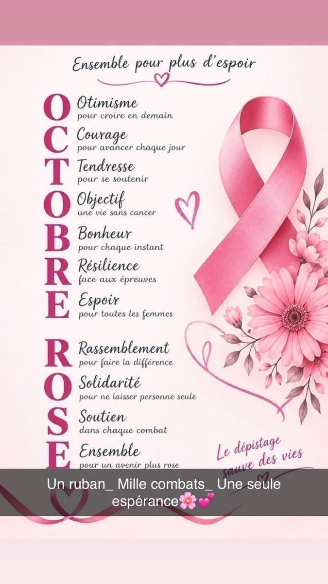 Fall_Queenny's tweet photo. Un Ruban_Mille combats_Une seule espérance💕🌸 https://t.co/ImCyCUi8fE