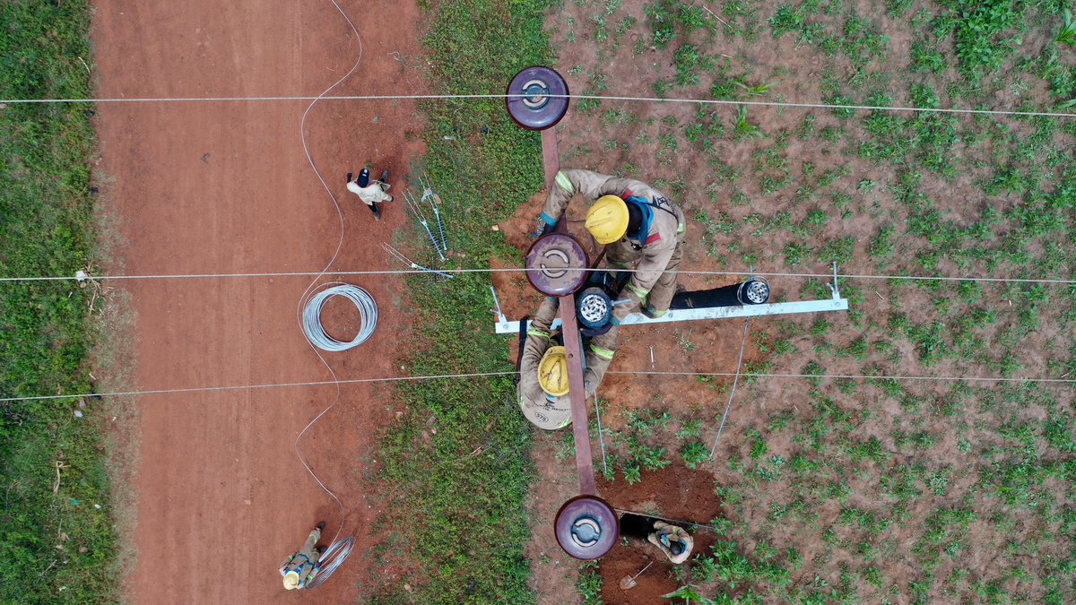 UEDCLTD's tweet photo. Great news for Petete Town Council, Butebo District where we have delivered an assortment of electricity connection materials and installation works are progressing in earnest.
A big step towards extending the national grid and bringing electricity closer to homes, businesses and the Community.
Speed Updates: https://t.co/lJcrSSZy14
#UEDCLinService #LightingUpYourWorld