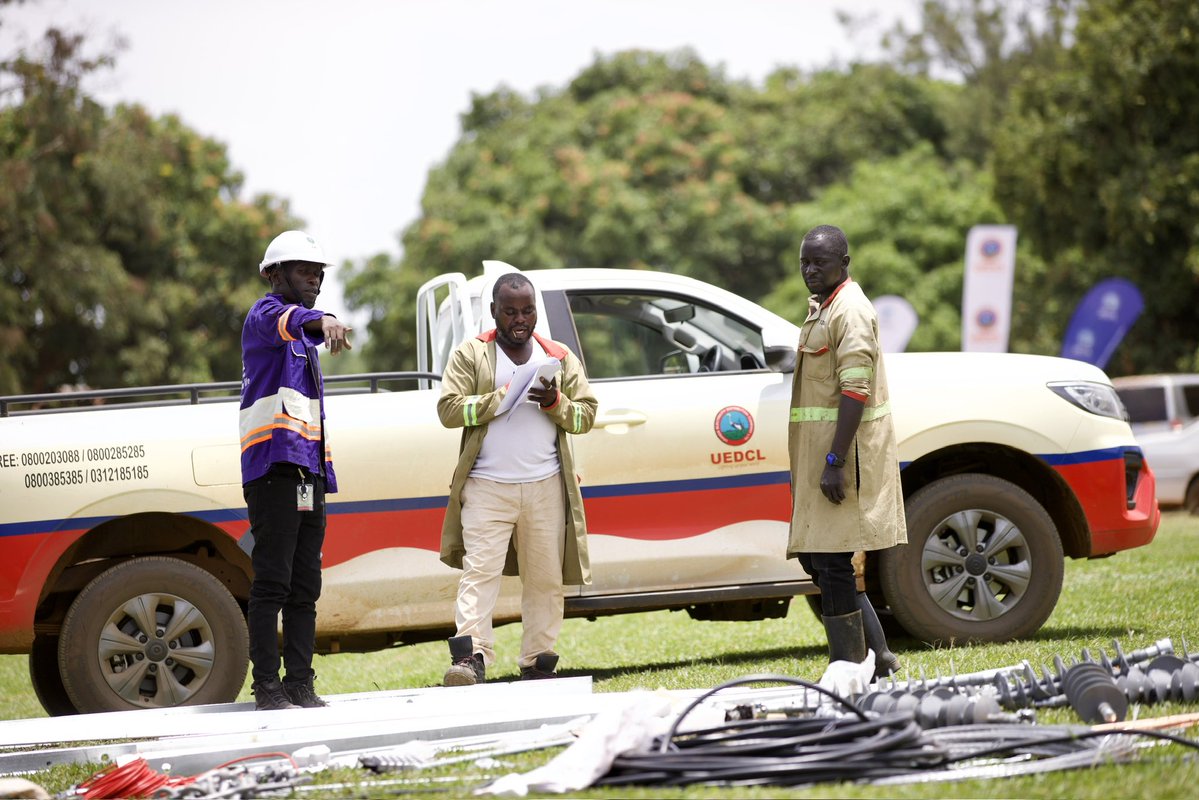 UEDCLTD's tweet photo. Great news for Petete Town Council, Butebo District where we have delivered an assortment of electricity connection materials and installation works are progressing in earnest.
A big step towards extending the national grid and bringing electricity closer to homes, businesses and the Community.
Speed Updates: https://t.co/lJcrSSZy14
#UEDCLinService #LightingUpYourWorld