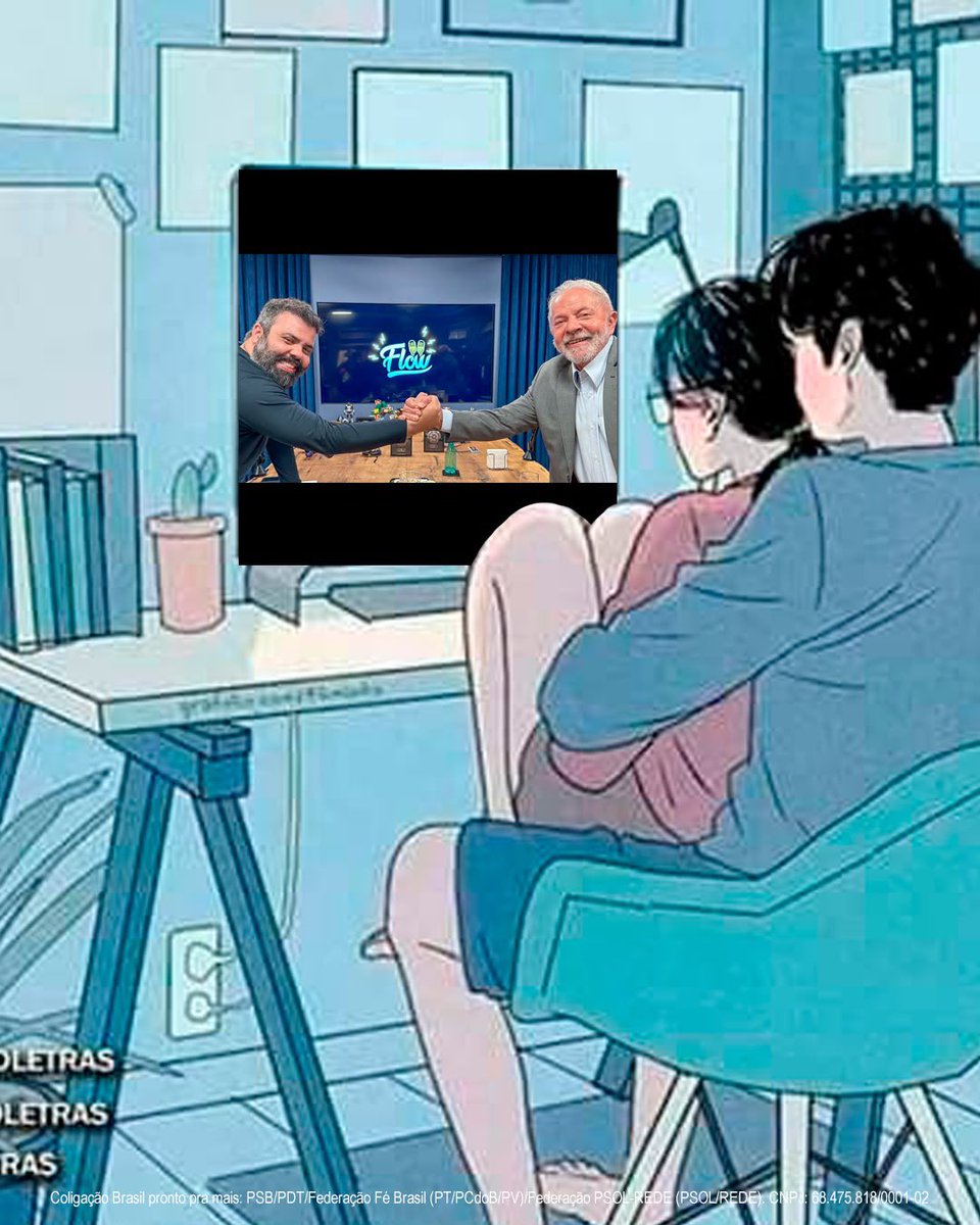 lulaverso's tweet photo. 👀 Quem disse que o date perfeito não existe? Hoje, às 20h45, tem Lula no Flow Podcast! Já separa o lanche e chama a companhia pra assistir. Quem vai acompanhar com você?

BRASIL COM LULA NO FLOW https://t.co/gV9ZCTN6Wd