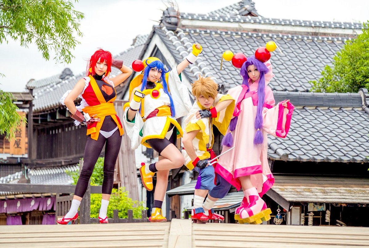 yuni_ko's tweet photo. セイバーマリオネットＪ

アニメ30周年おめでとうございます！

小樽/ゐつき
ライム/つとむ
チェリー/ゆにこ
ブラッドベリー/ゆきんも

photo ポルコ

#コスプレ #cosplay https://t.co/mWSZPSiwvl