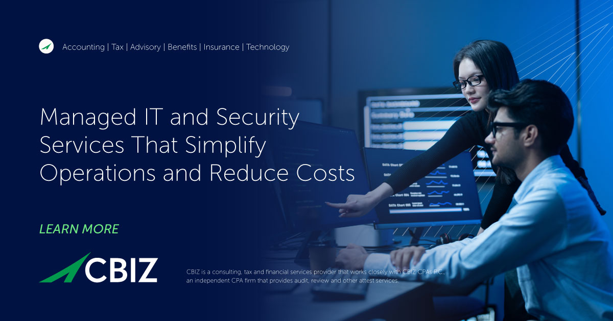 MichKlein73's tweet photo. IT and #cybersecurity are strongest when they work together. @cbz's integrated Managed IT &amp; Security Services help organizations simplify operations, strengthen protection, and streamline vendor management. https://t.co/1hdAHTXAqx

#ManagedITServices #BusinessTechnology https://t.co/LKTzsDH3Yq