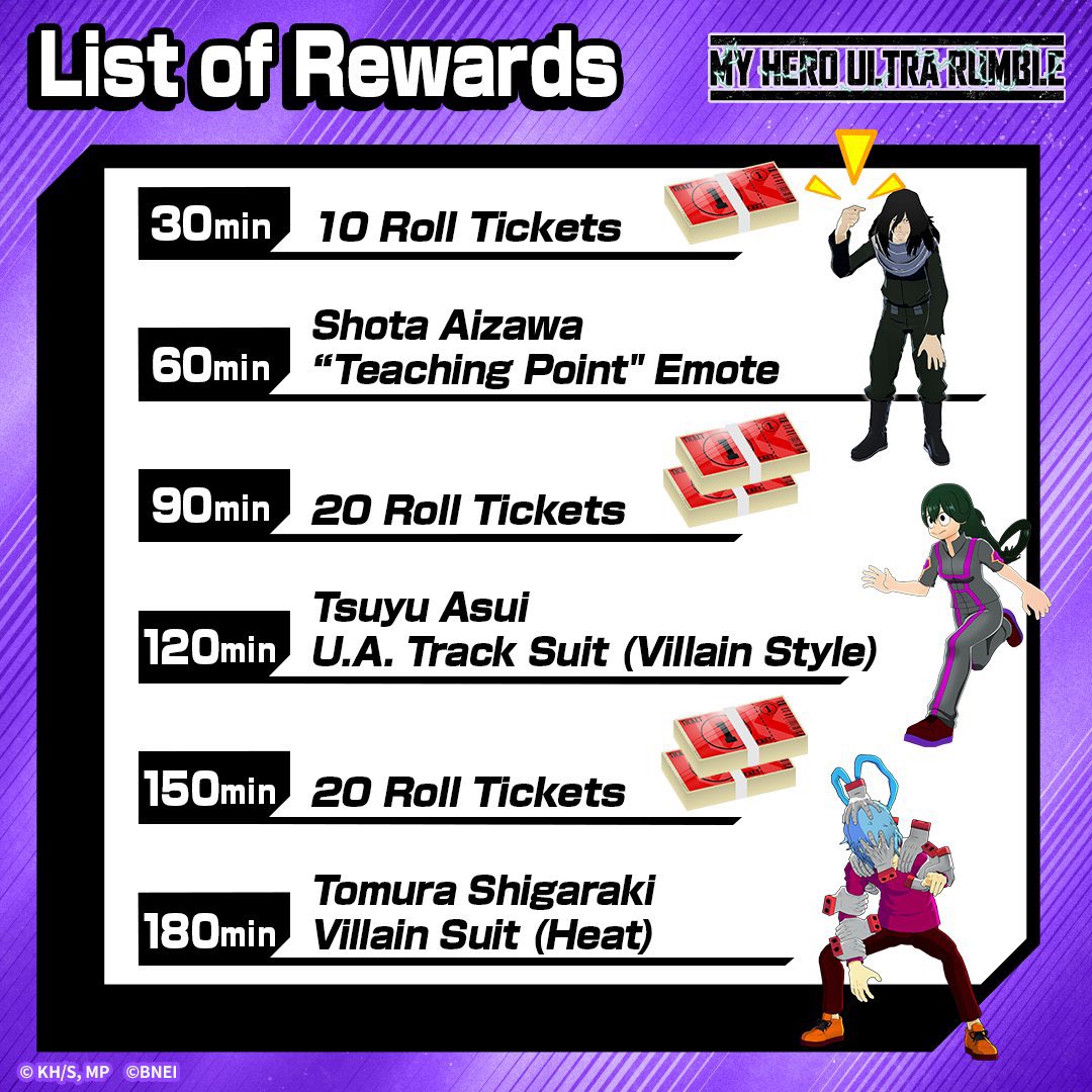 MonBlk95's tweet photo. [TWITCH DROPS]

From watching live streams of #MHUR get up to 50 Roll Tickets and other in-game items!

👁️ See here for details on how to link your account and the rewards!

#MHUR #gaming #GamingTips 
https://t.co/rZmrq05mPc https://t.co/SdcKP3sz2h