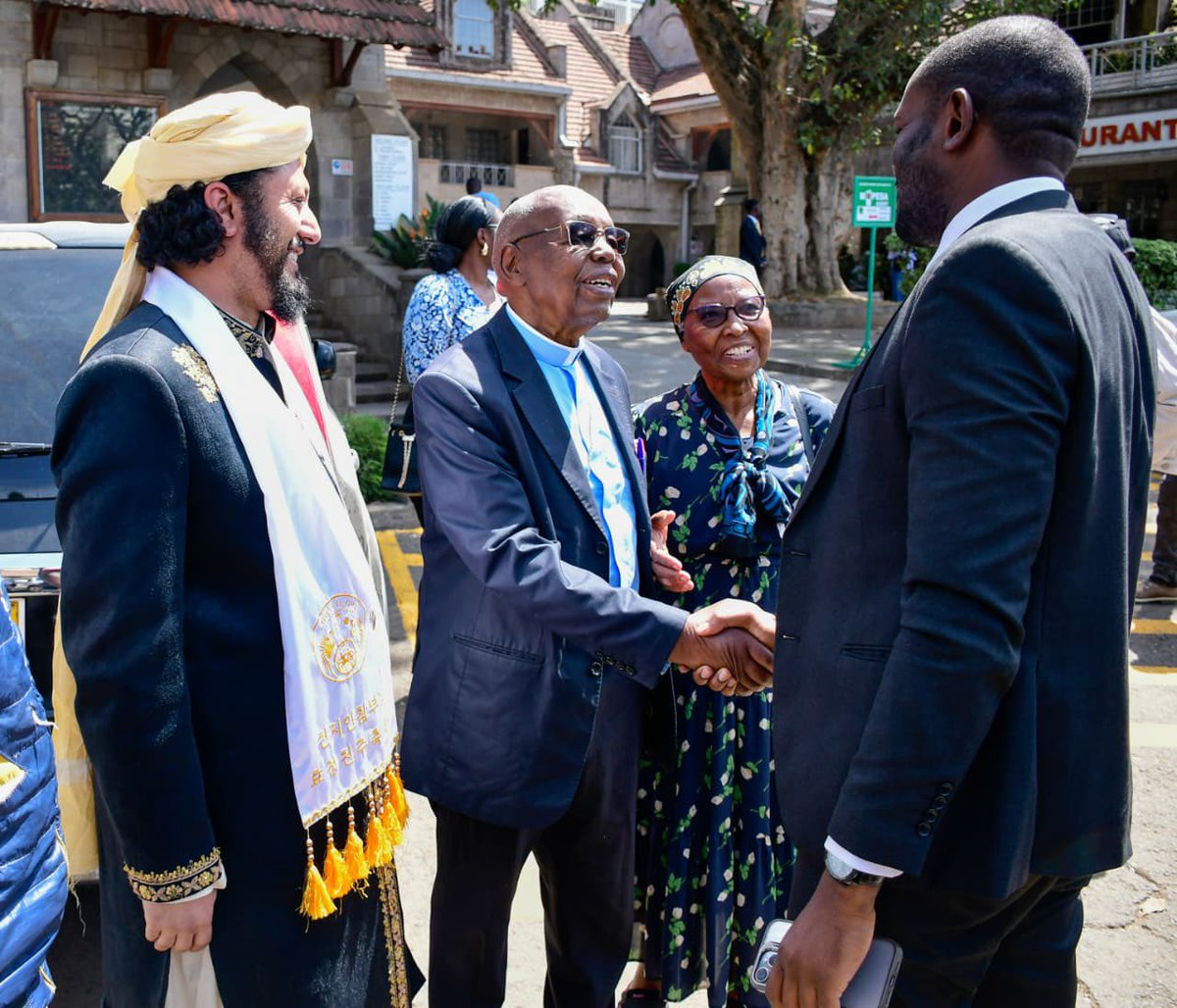 BravinYuri's tweet photo. H.E Edwin Sifuna at the requiem mass of the late Mwalimu Jackson Karua this afternoon at the All Saints Cathedral, Nairobi. https://t.co/IDBfoK7rMG