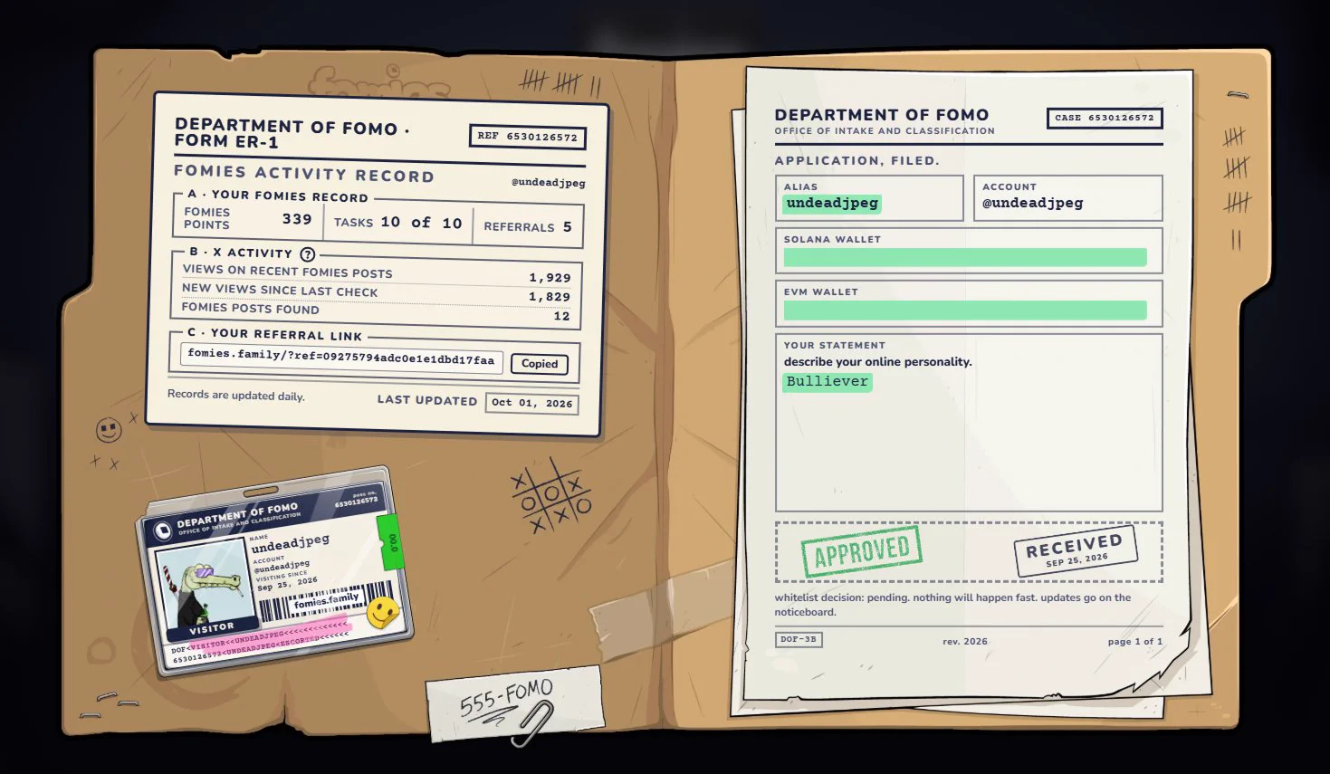 undeadjpeg on X: "Open your case file and check👀 I wonder what ...