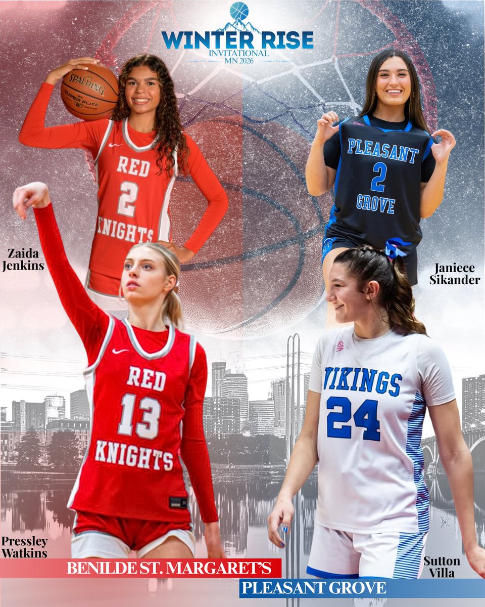 winterriseinv's tweet photo. Stay tuned 👀
Benilde St. Margaret’s 🆚 Pleasant Grove 

December 4-5 | Minnesota https://t.co/J1ftNe4MpS