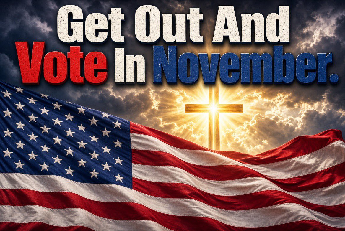hrncirwt's tweet photo. 32 days until the Mid term elections! #votethebible
If they are for stealing, killing, or destroying vote them out. https://t.co/8MDN4nJlYo