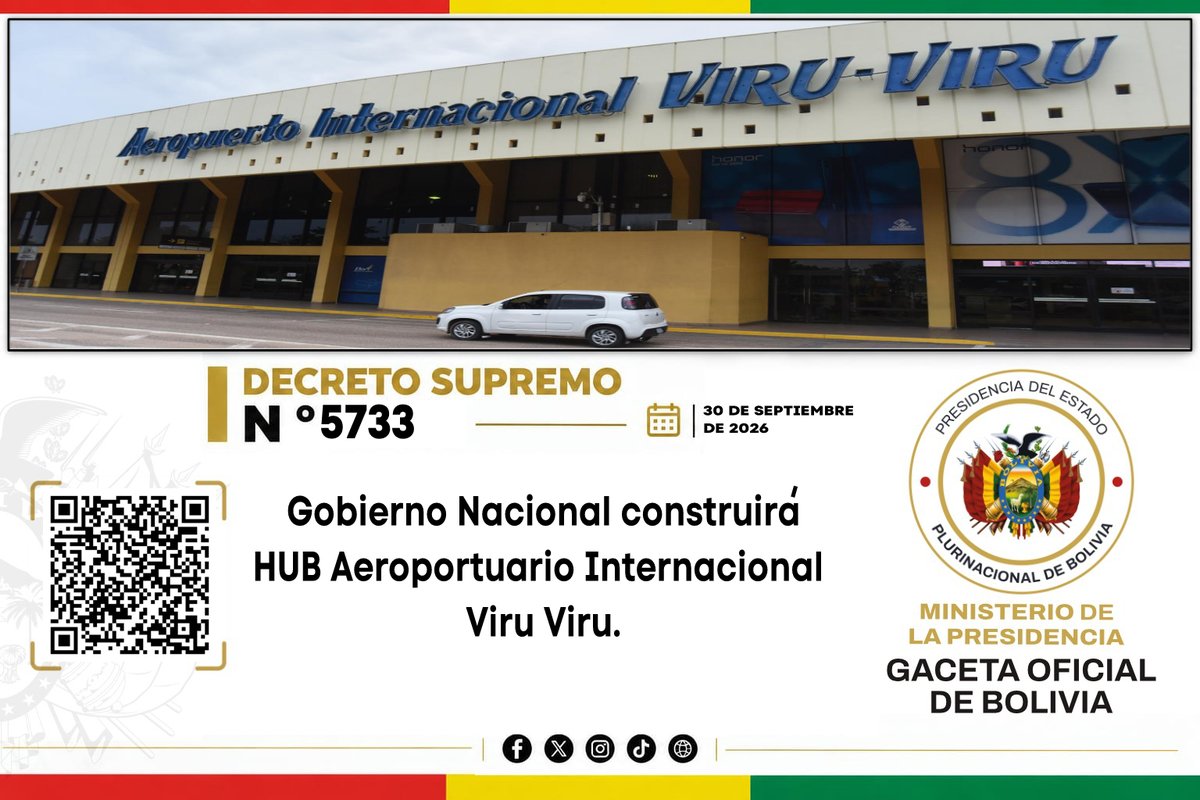 GacetOf_Bolivia's tweet photo. https://t.co/4M0lqx9TLy