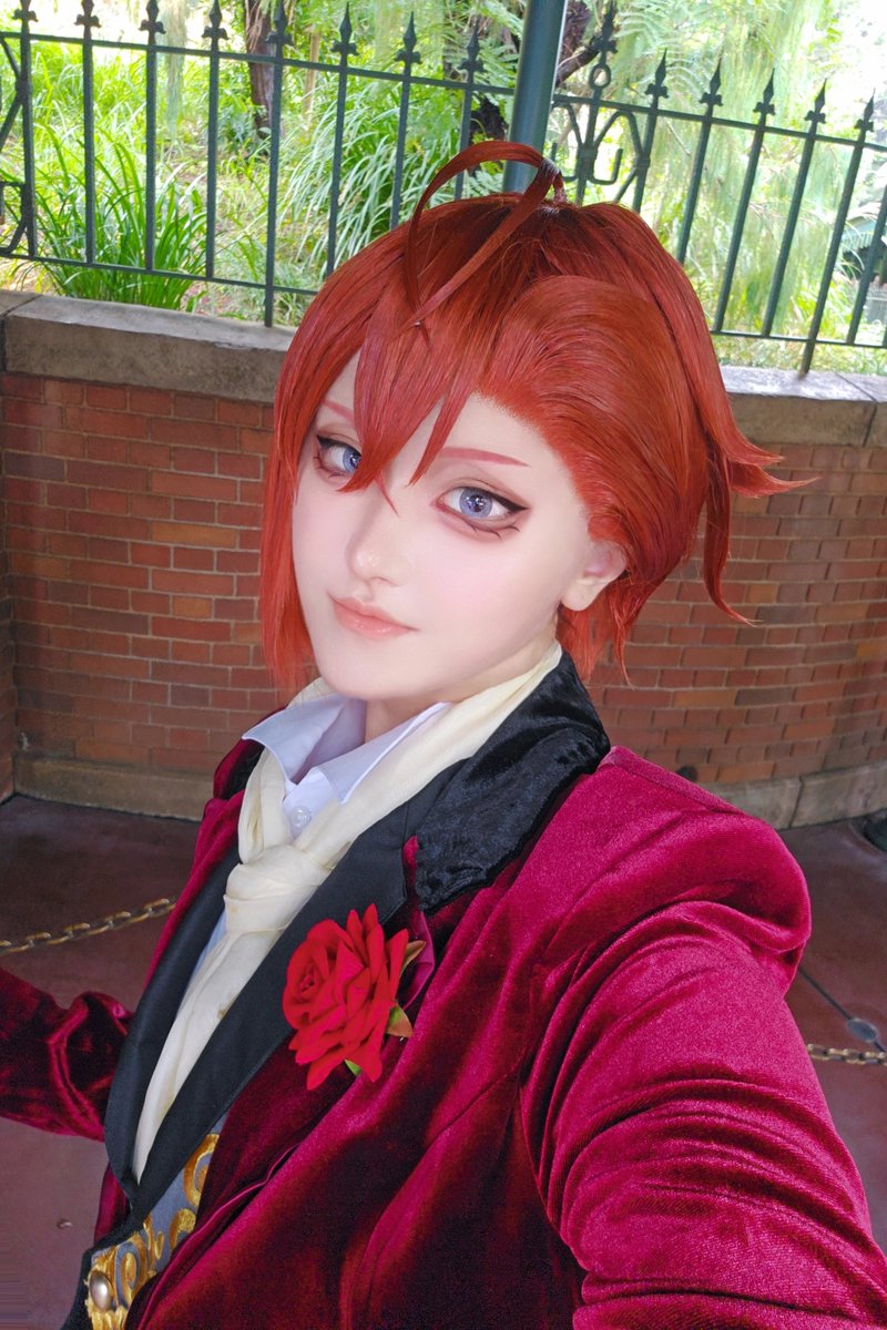 sir0_6's tweet photo. ゴスマリのリドル寮長でした🌹

 #Dハロ仮装
 #Dハロ仮装2026 https://t.co/X2jkvq5oIz