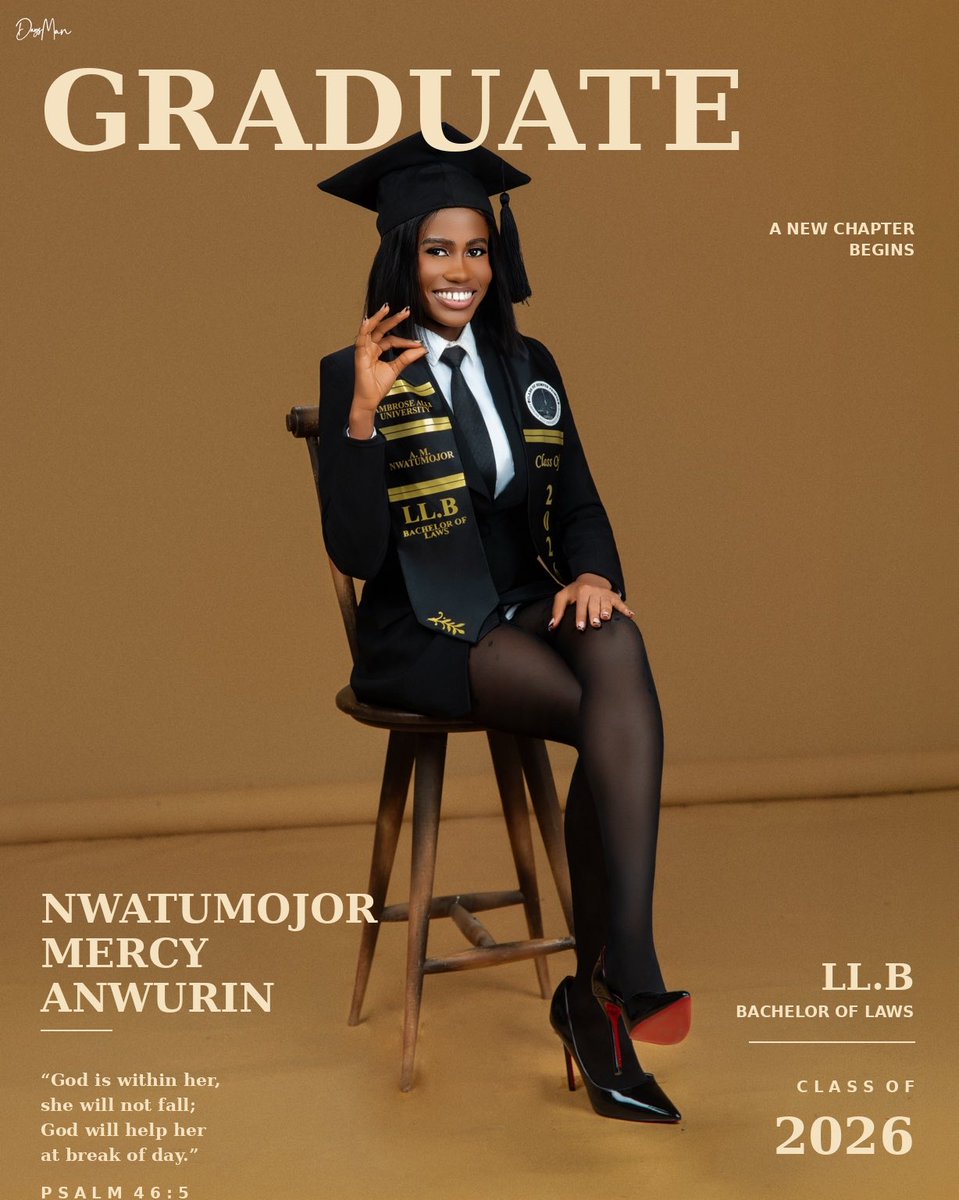 AwunliN77560's tweet photo. Bagged a degree🤩💕 https://t.co/tMFgHqOyks