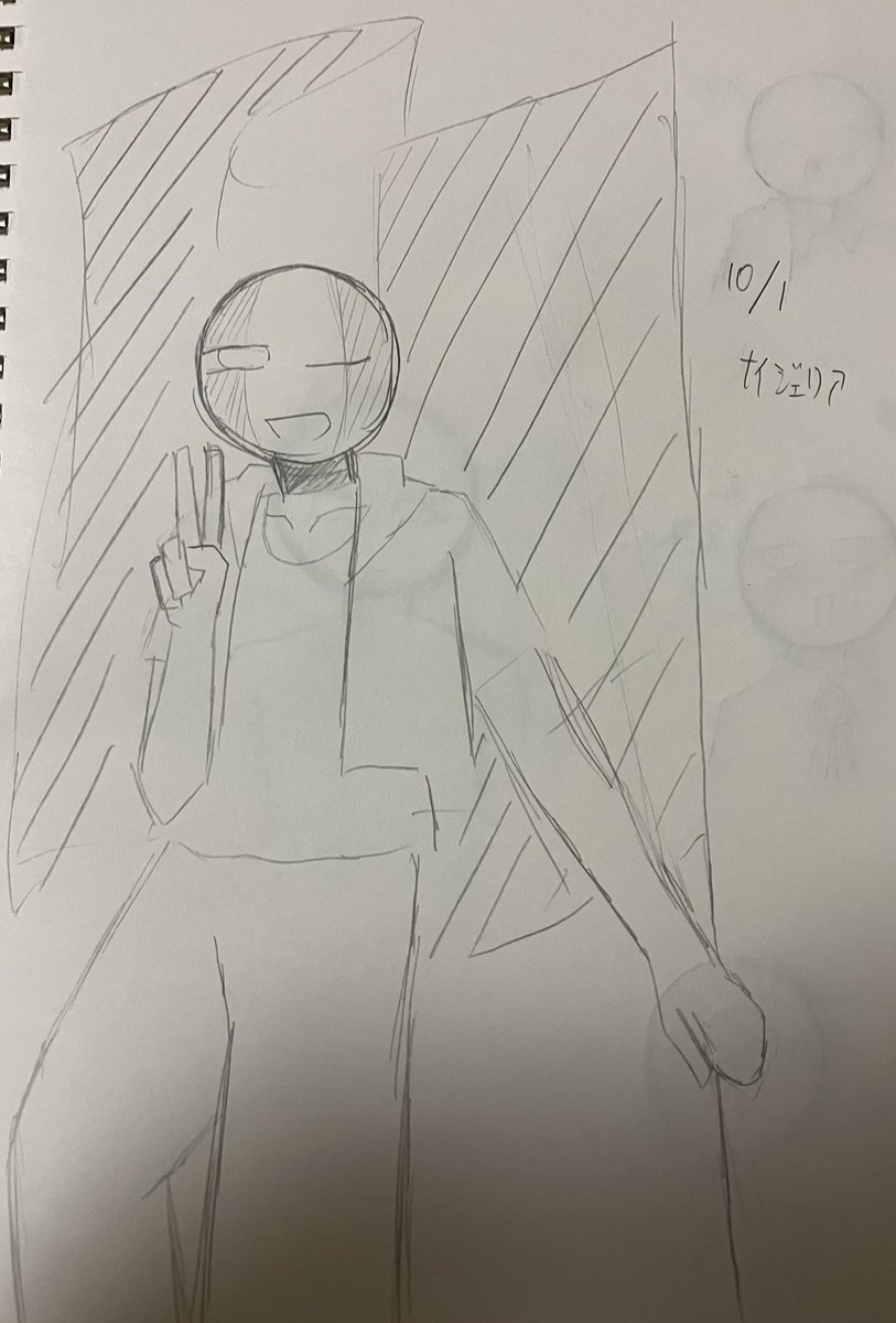 Golden7number's tweet photo. おめでとう2人とも!!!
他のところはパラオとかチュウ国とかツハ"ルとか描いているだろうからアフリカと区欠州(だったはず)の2人を描きました
2人の設定いつか決めるからね…!
#countryhumansNigeria
#countryhumansCyprus
#countryhumans
#カントリーヒューマンズ
#カンヒュ
#CH https://t.co/44QpnqK6If