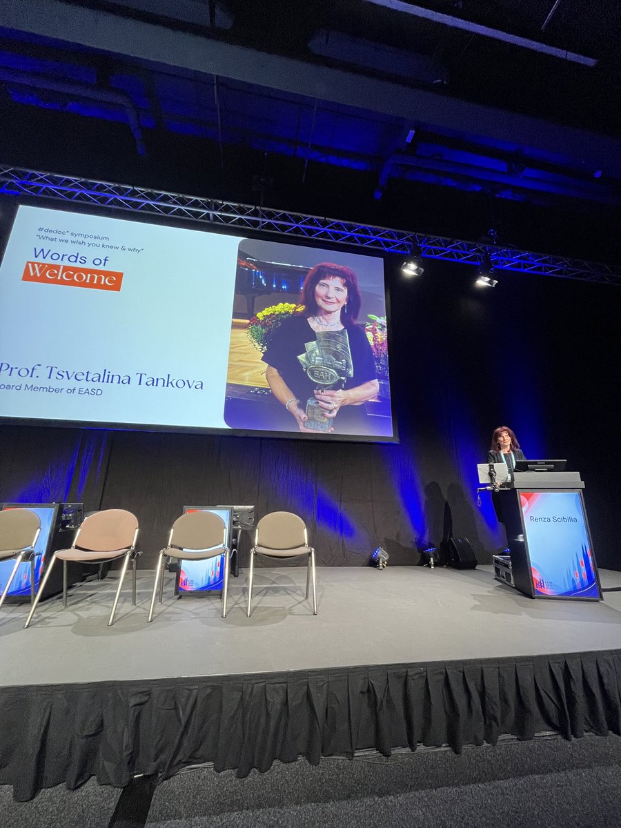 1derfultype's tweet photo. 🧵 #dedoc° What We Wish You Knew and Why

We need to bring the #PwD to exchange the knowledge, new evidence and improve the care of PwD. HCPs need to learn from PwD. 
-Prof T Tankova

#EASD2026 #dedoc #LivedExperience #NothingAboutUsWithoutUs
@EASDnews @dedocORG @FedeDiabete https://t.co/UbVSDUA2LJ