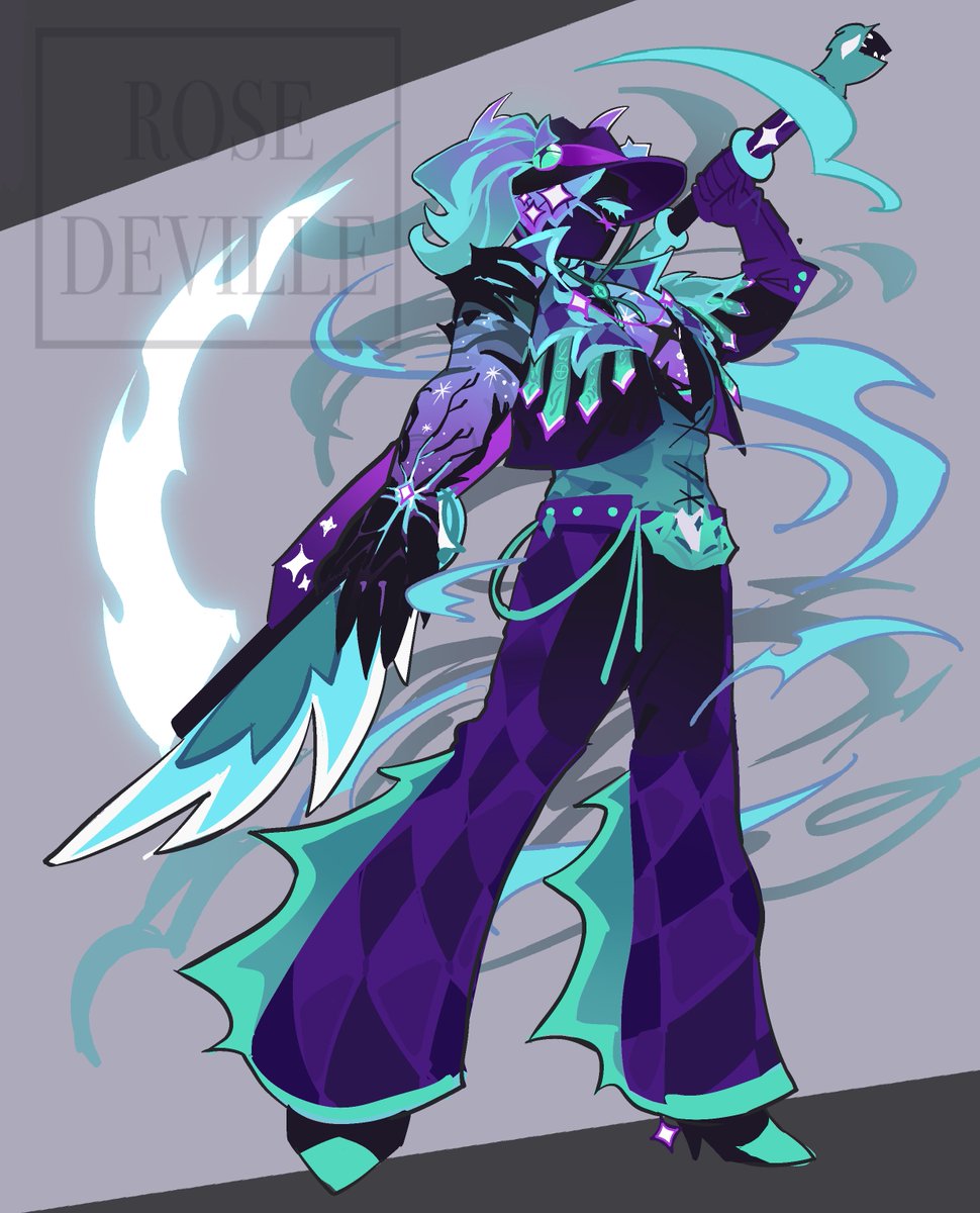 Rose_Devillee's tweet photo. #phighting #phightingart I have yet to see any art of true scythe so i did it myself………….. https://t.co/5bx5VE4J6l