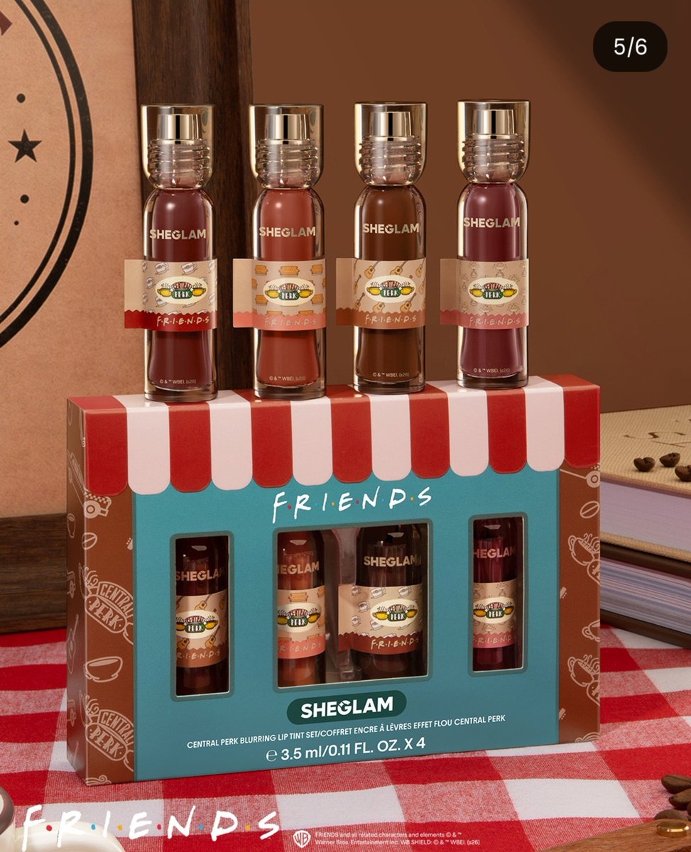 rossgellxr's tweet photo. A SHELGLAM VAI LANÇAR UMA COLEÇÃO DE MAQUIAGEM DE FRIENDS!!!! https://t.co/AsiVvJO5Hn