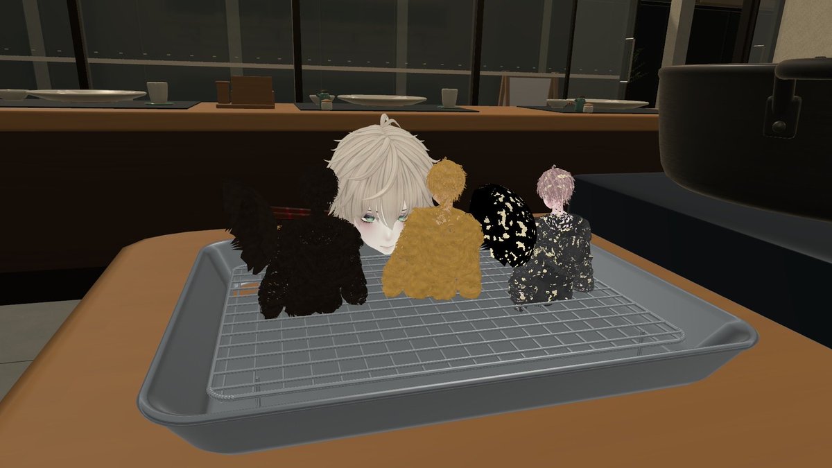 Fluorite_ff14's tweet photo. ぶいちゃアツくて https://t.co/857qk9l24K