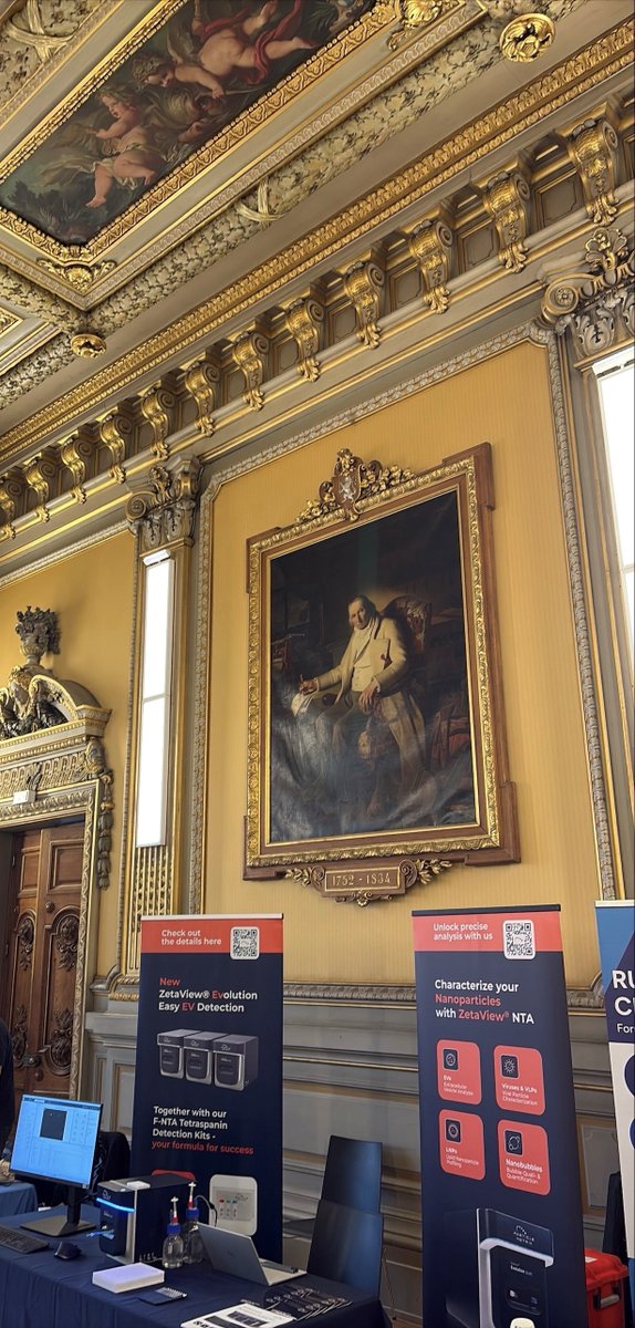 Particle_Metrix's tweet photo. We’re ready for #CRS2026 in Lyon!
Our booth is set up, and we’re looking forward to two days of great science, new connections &amp; discussions at the 3rd @CRSBeNeLuxFr Meeting.

Stop by our booth and say hello to Bertrand Damart!
#LNPs #DrugDelivery #NTA #ZetaView #ParticleMetrix https://t.co/Jx0s1QgDQf