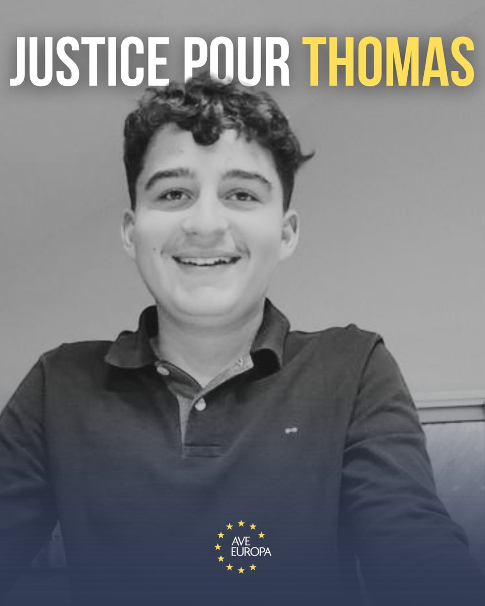 AveEuropae's tweet photo. Nearly three years after 16-year-old Thomas Perotto was murdered at a village dance in Crépol, French investigating judges have sent 11 defendants to stand trial for murder with anti-French and anti-European racism as an aggravating circumstance.

Judges cited 19 direct witnesses who reported slurs and threats during the attack, including phrases such as "dirty French" "we’re here to kill white people," and "we’re here to stab whites." One defendant also admitted hearing such language.

For decades, Europe’s anti-racism laws have been applied almost exclusively when the victims were non-European. Crimes against Europeans were treated as ordinary violence, even when the words spoken made the motive clear. That this first serious judicial recognition arrives only in 2026 is extraordinary - and overdue.

This case can set a European precedent: the law must protect every victim, including Europeans. Ave Europa hopes Thomas’s family finally receives the justice they deserve, and that Europeans may be safe in their own continent.

In 2026, hostility toward Europeans is rising across the continent. It should be named, prosecuted, and condemned - the same standard applied to every other community.

Ave Europa strongly condemns all forms of racism against Europeans in Europe.

Europe should remain European.

Justice pour Thomas!