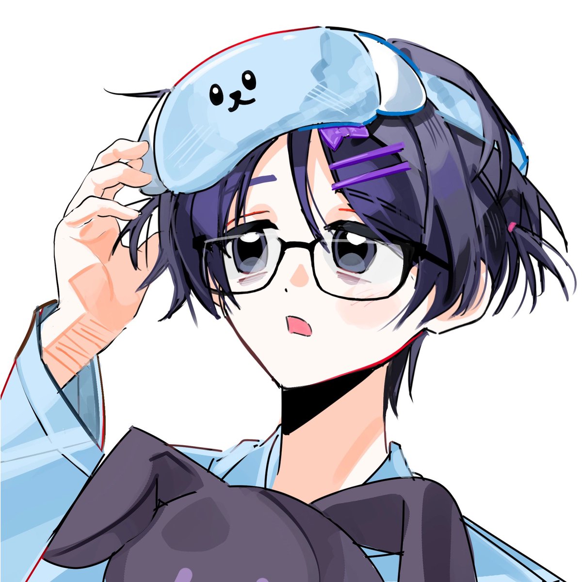 7aSeee3's tweet photo. ＃メガネの日　＃めがねの日
안경 낀 내 아오군을 붐업시키자~💙👓 https://t.co/UksHa7vnIs