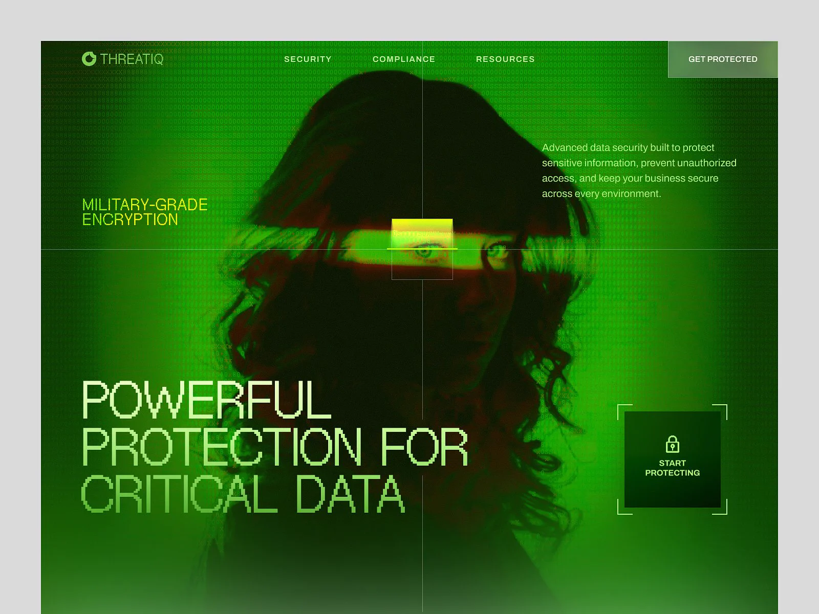 Subash Chandra on X: "Designed Data Security Websitefor ThreatIQ ...