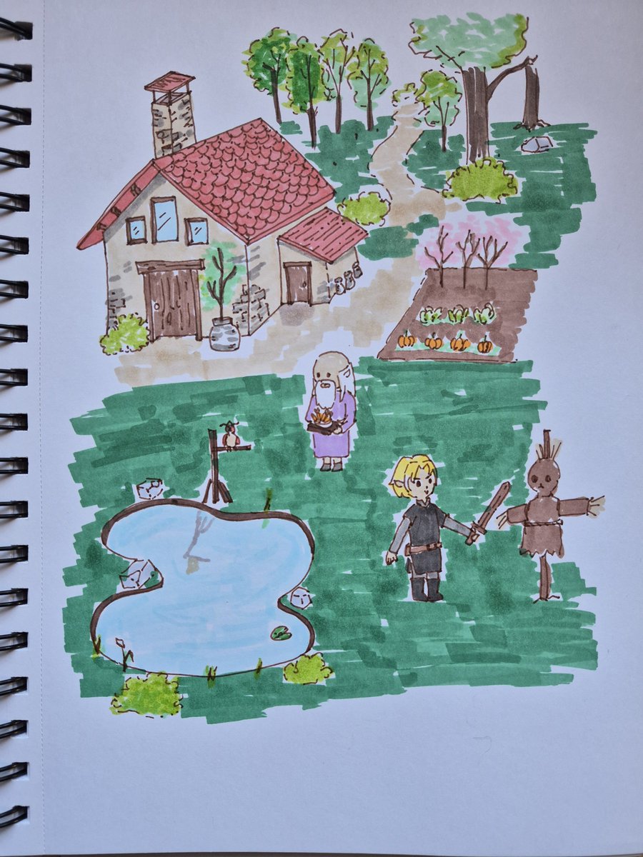 LizeAssep's tweet photo. Día 1: Link

#linktober #linktober2026 #linktoberquest https://t.co/EQg8D8MLZR