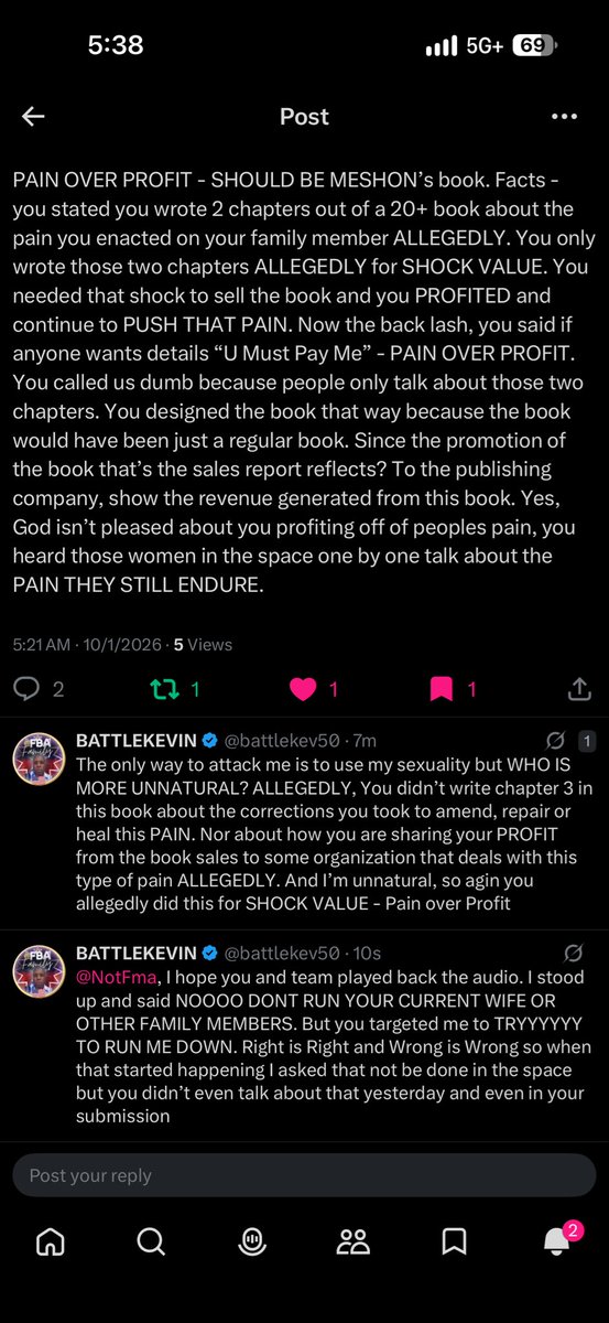 battlekev50's tweet photo. @browne_re do you know he’s still trying to run me down. He’s got to live with the truth and what he allegedly tried hid from all of us. But thank you for your support wound words💜 https://t.co/ErGdRQyzZG