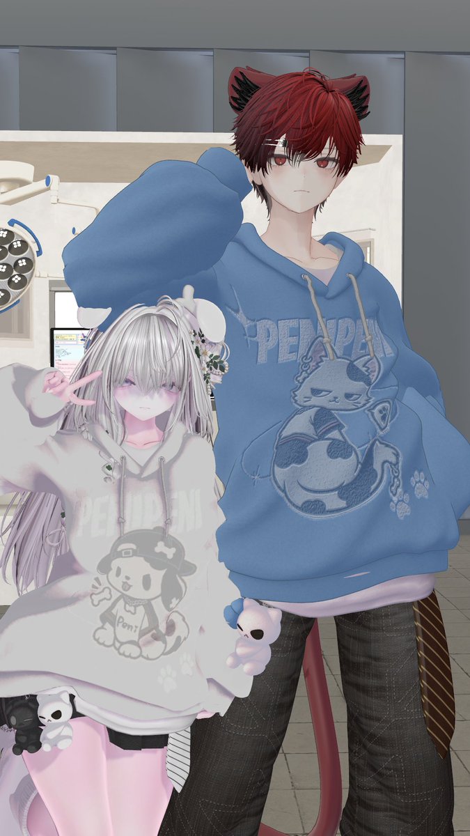 boseinomama's tweet photo. ぽめとわんにゃん https://t.co/gn5evs6UlJ