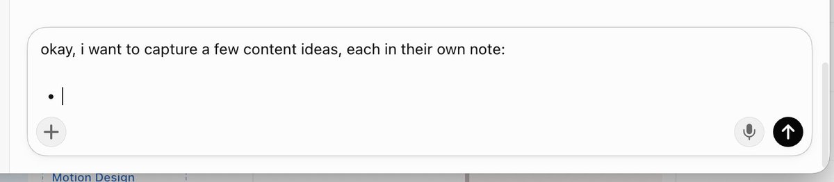 threesyllables's tweet photo. The simple things, @bot having bullet points out of the box makes my thinking more organized. https://t.co/06Zb1i33o1