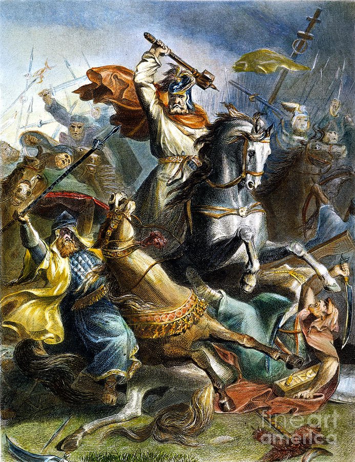 WassonWatch's tweet photo. Charles "The Hammer" Martel, who defeated the Muslim invasion of France at the Battle of Tours on October 10, 732, deserves an apology. https://t.co/eZX14orjPf