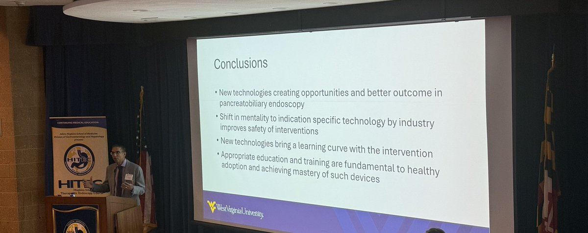 Bilal409409's tweet photo. Starting off the conference with a great talk by Dr. @ShyamTMD on the latest advances in advanced endoscopy!👏🙌 https://t.co/sd9G62FBfZ