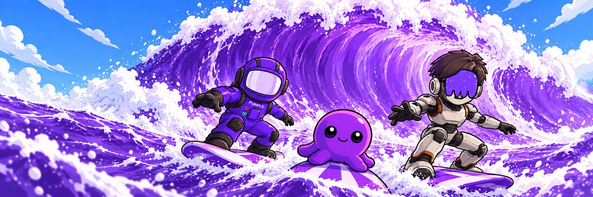 InkPurpleWave's tweet photo. one color. one ecosystem. one hell of a wave 🌊

who’s riding with us? https://t.co/Jfss8NLxUJ