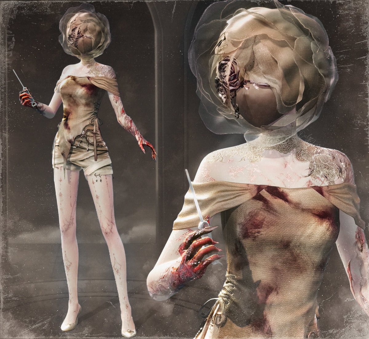 OnlyMisuVP's tweet photo. “Welcome to Silent Hill.” - Fan Creation

˚ʚ InfinityNikki ɞ˚ https://t.co/IANM0eQuZZ