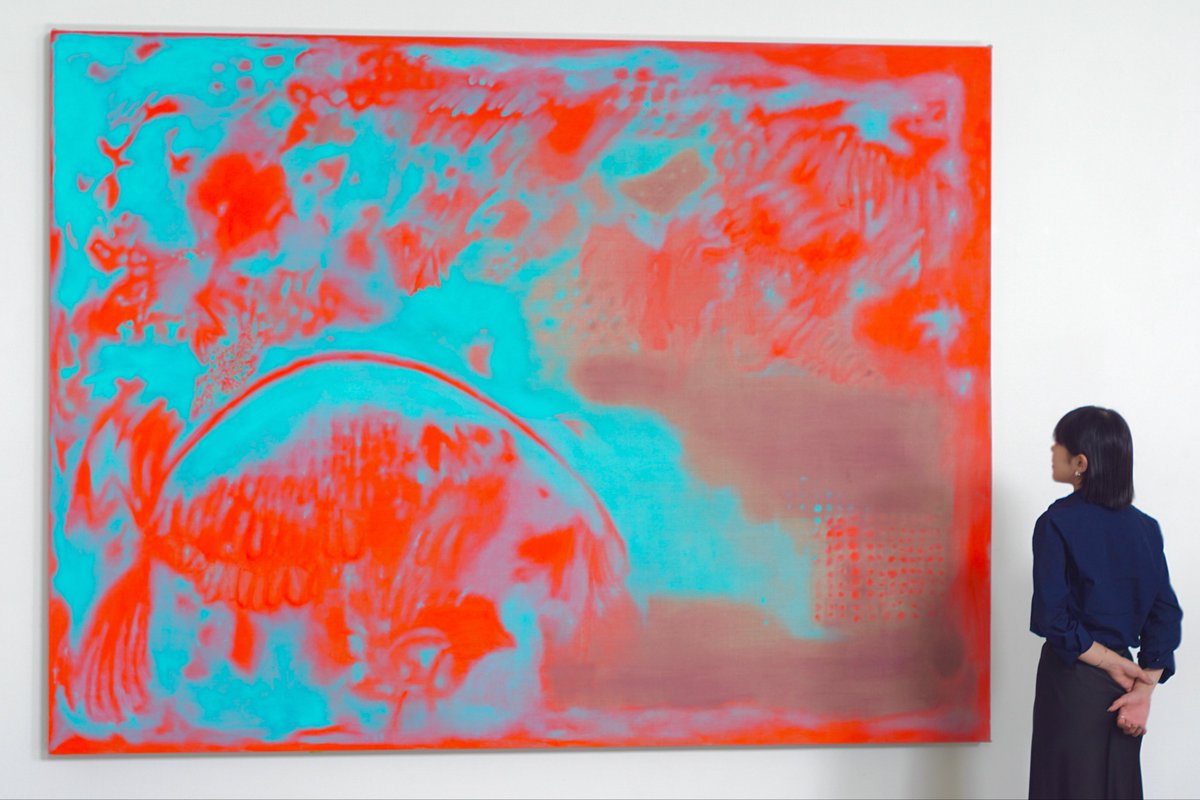 TAkeucHiii01's tweet photo. Oil on canvas
194.0×259.0cm
2026 https://t.co/1rKYHr7f4C