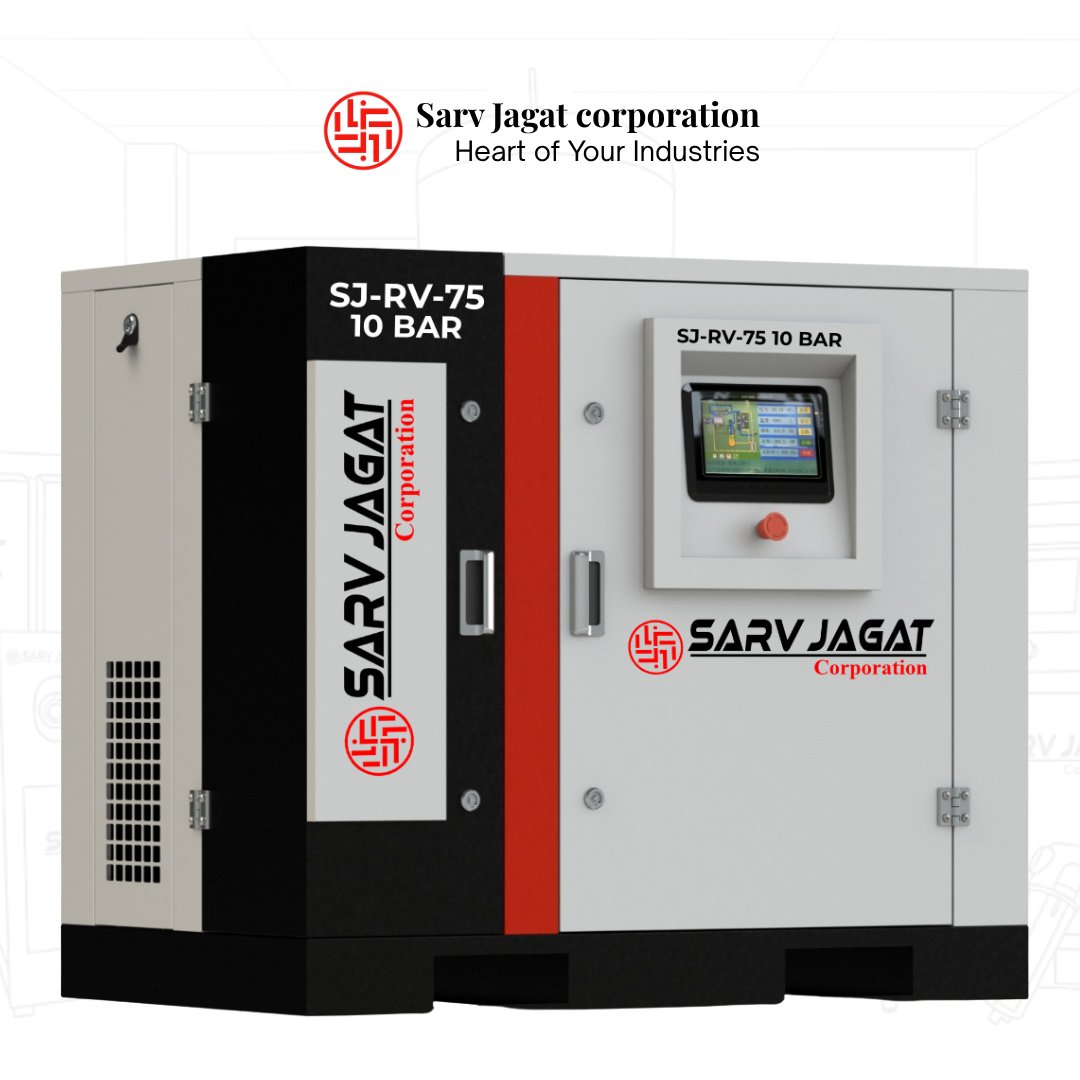 SarvJagat's tweet photo. π SJ RV75 VFD Screw Air Compressor | 75 HP | 10 Bar | 307 CFM | Sarv Jagat
#SarvJagatCorporation #VFDAirCompressor #75HPCompressor #10BarCompressor #307CFM #ScrewAirCompressor #IndustrialAirCompressor #CompressedAir https://t.co/SwVM7WhMLS