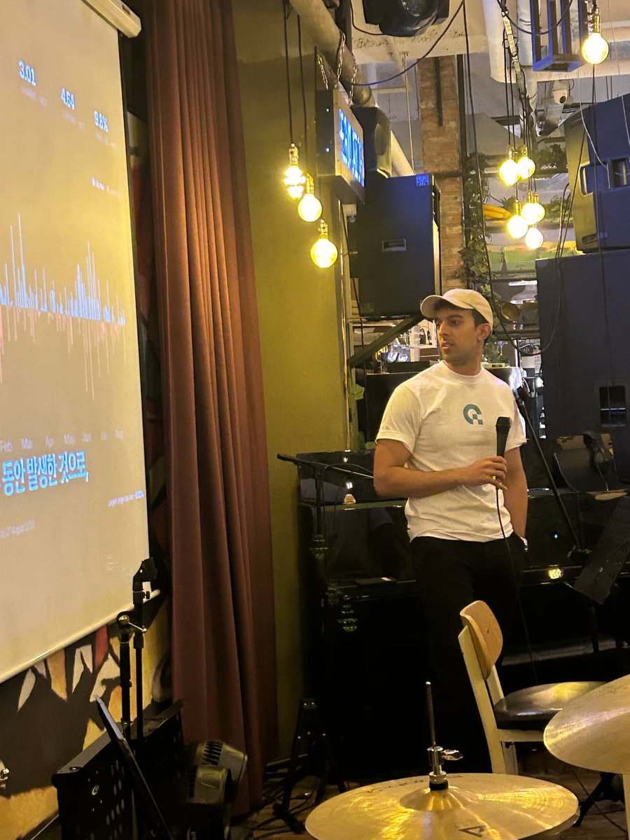 QFEX's tweet photo. Great conversations and an even better crowd at the @QFEX × @superformxyz   event at Seoul. https://t.co/6jK4p0iAiK