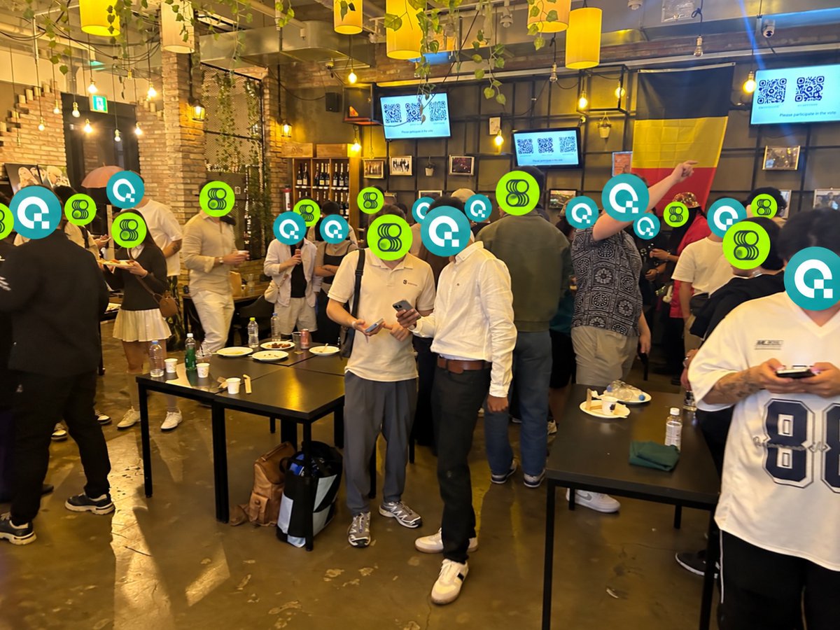 QFEX's tweet photo. Great conversations and an even better crowd at the @QFEX × @superformxyz   event at Seoul. https://t.co/6jK4p0iAiK
