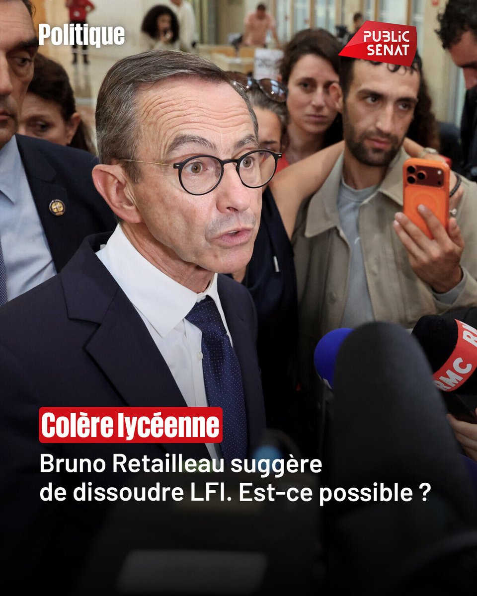 publicsenat's tweet photo. Le mouvement lycéen ne faiblit pas et s’accompagne parfois de violences et de dégradations. Le candidat LR à la présidentielle Bruno Retailleau y voit l’influence de La France insoumise, qu’il accuse « d’organiser l’insurrection ».

https://t.co/d0BiRMyuTr https://t.co/Wu5fkiwuDt