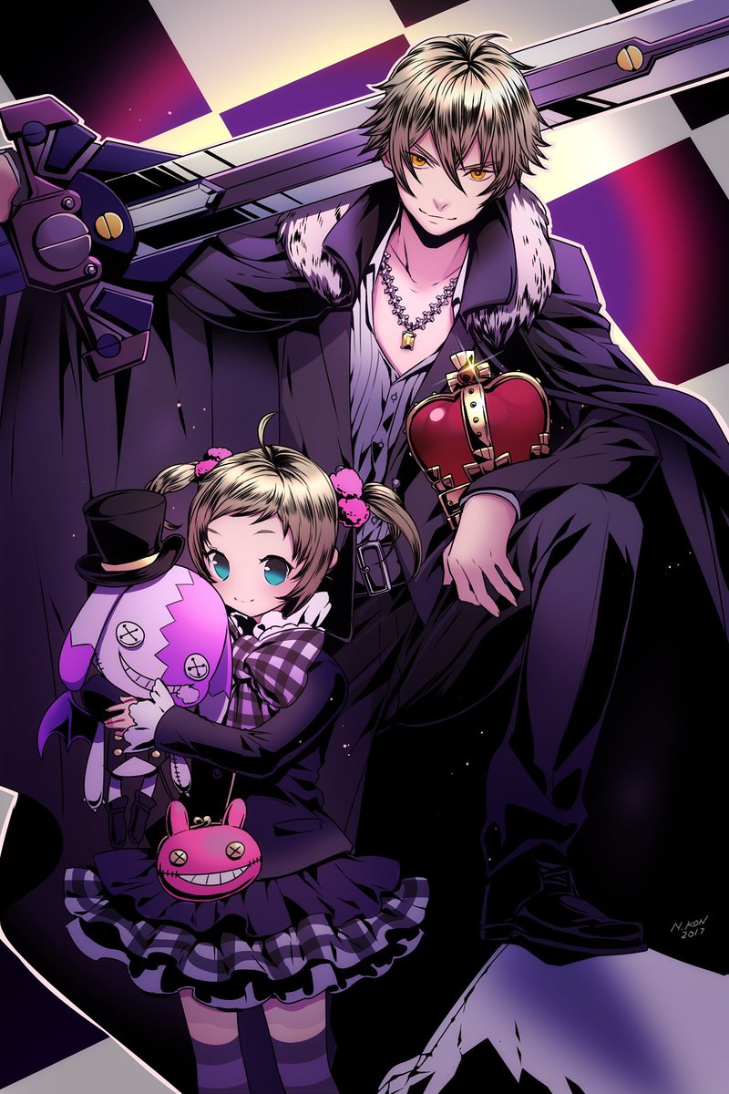 ken_21x's tweet photo. 懐かしくて主人公たちの公式イラストも発掘してきた。今見ても最高がすぎる
#ディバゲ13周年 https://t.co/toVfEroIiD