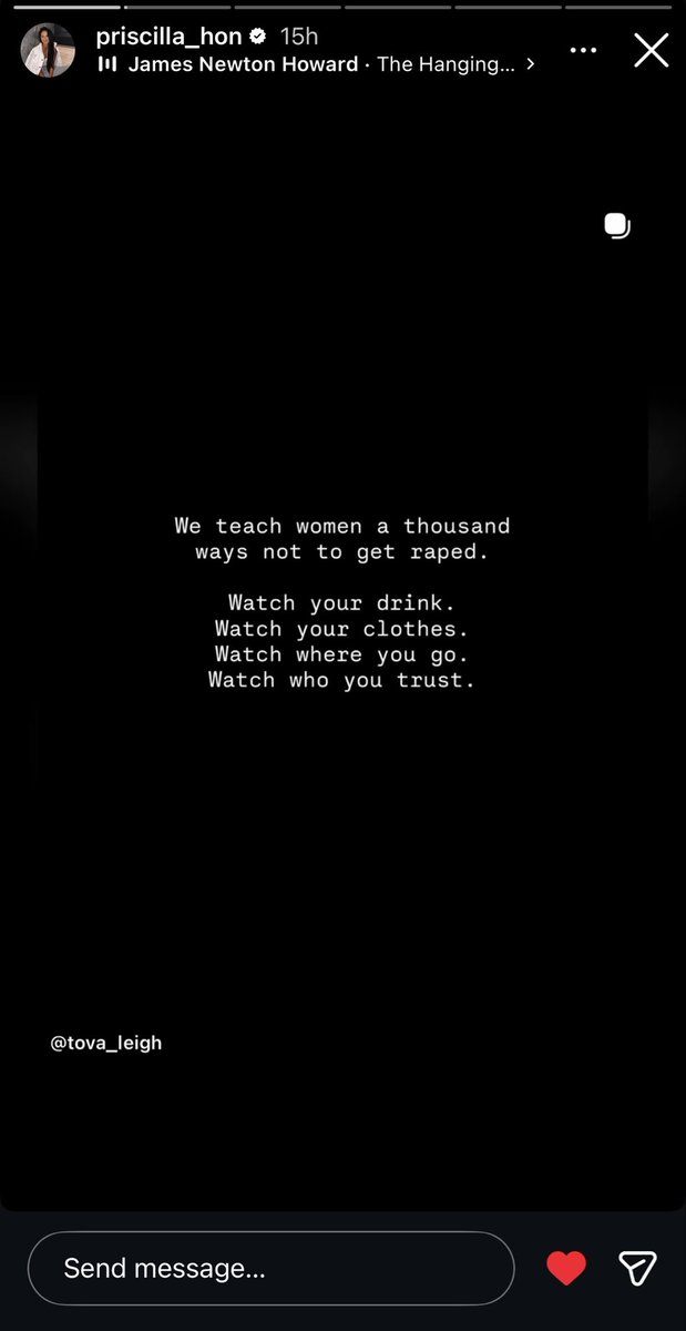 Jwta01's tweet photo. It is great to see how many of the WTA tour tweeting about rape and rape culture. 
It would be even better to see if anyone from the ATP tour have posted anything. 
Given that one of the men’s Grand Slam winners has harmed women in the past. https://t.co/3n3Ks62Bbi