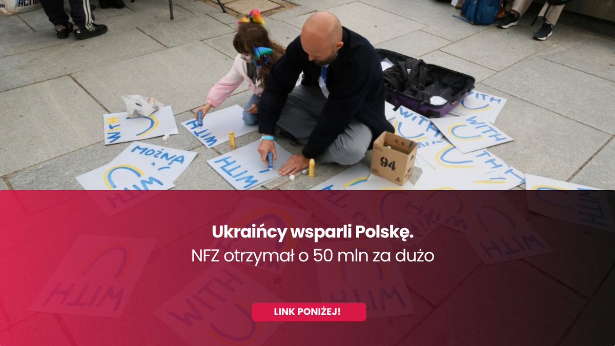 FXMAGpl's tweet photo. 🔴 Uchodźcy z Ukrainy coraz wyraźniej zaznaczają swoją obecność na polskim rynku pracy, a ich aktywność zawodowa przekłada się na wzrost wpływów do NFZ. 

Odprowadzane przez nich składki przewyższyły koszty finansowanych świadczeń zdrowotnych w 2025 roku, podczas gdy ich wkład w gospodarkę sięgnął niemal 100 mld PLN.

Czytaj więcej: https://t.co/Iirfq8pcz8