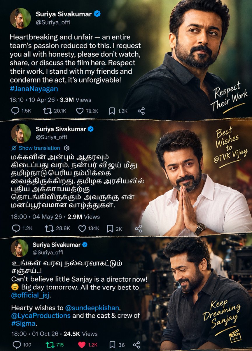 itz_Massss's tweet photo. தலைவன் சூர்யா ❤️

  #Sigma https://t.co/wWUBQsmRJg