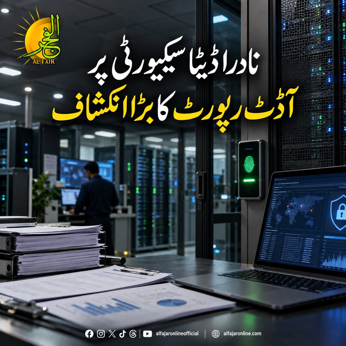 alfajaronline's tweet photo. نادرا ڈیٹا سیکیورٹی پر آڈٹ رپورٹ کا بڑا انکشاف
مزید تفصیلات کے لیے نیچے دیے گئے لنک پر کلک کریں
https://t.co/9nL7woxf90
#NADRA #DataPrivacy #CyberSecurityPakistan #AuditReport https://t.co/AcbW6kgmPd