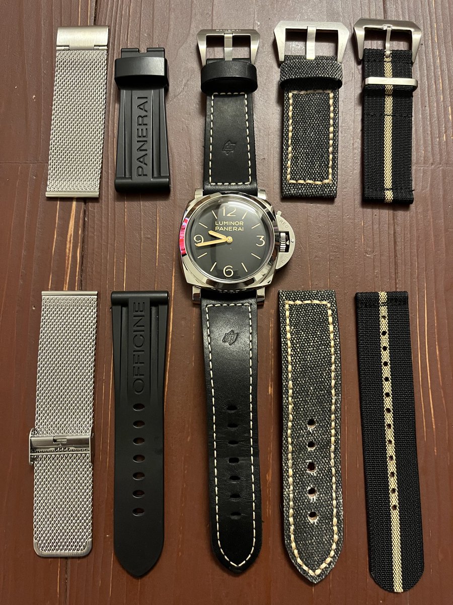 antique_66's tweet photo. ミラネーゼが届いた
この何とも言えないメッシュ具合が懐かしのアンティーク時計っぽく見える
1950ケースにミラネーゼを合わせるという変化球

案外アリじゃん？
うーん、嫌いじゃない

ストラップ探しの旅はひとまずゴールかも

＃パネライ
＃PAM00372
＃おばあちゃんが着けてる時計のような https://t.co/YrjrTJBJt4