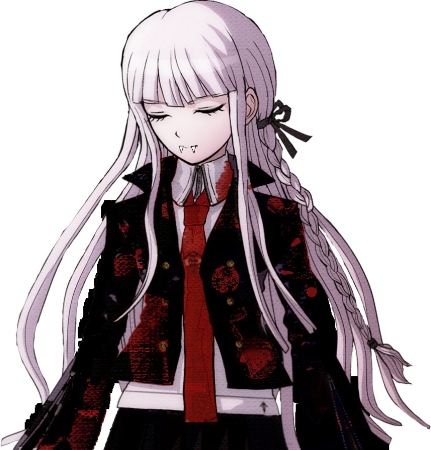 Lavender_Kiri's tweet photo. @Maid0fDespair This is just an act Kirumi. I'm not actually in need of blood. https://t.co/AKWO7Ipd3p