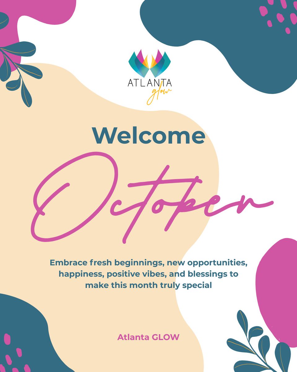 AtlantaGlow's tweet photo. New month new goals! Happy first of the month! What do you hope to achieve or accomplish this month? What event or milestone do you have coming up? Let us know in the comments so we can cheer you on and send good vibes your way! https://t.co/sTOgRrtlce