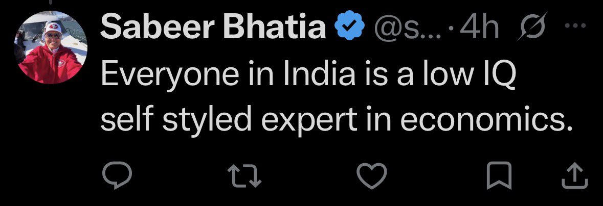 KaranRKapadia's tweet photo. @sabeer Jackass - u abuse India and Indians - you abuse Gujjus - now who prevented a 9/11 type attack?! SB=BS https://t.co/smiA0F5wBG