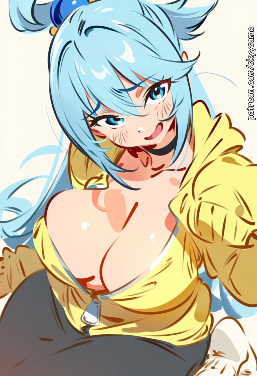 Skyypan's tweet photo. アクア / aqua 
SFW illustration https://t.co/8ByhHvwgKf
