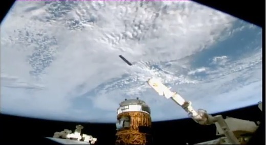 NanoracksSpace's tweet photo. Our 18th #Nanoracks #CubeSat mission from the iss is complete. We released #MIT StarLab &amp; #DARPA’s DeMi satellite and nasaames #TechEdSat10 into orbit today! Congratulations to everyone involved in these exciting satellite missions! https://t.co/UX0D3FNLi5