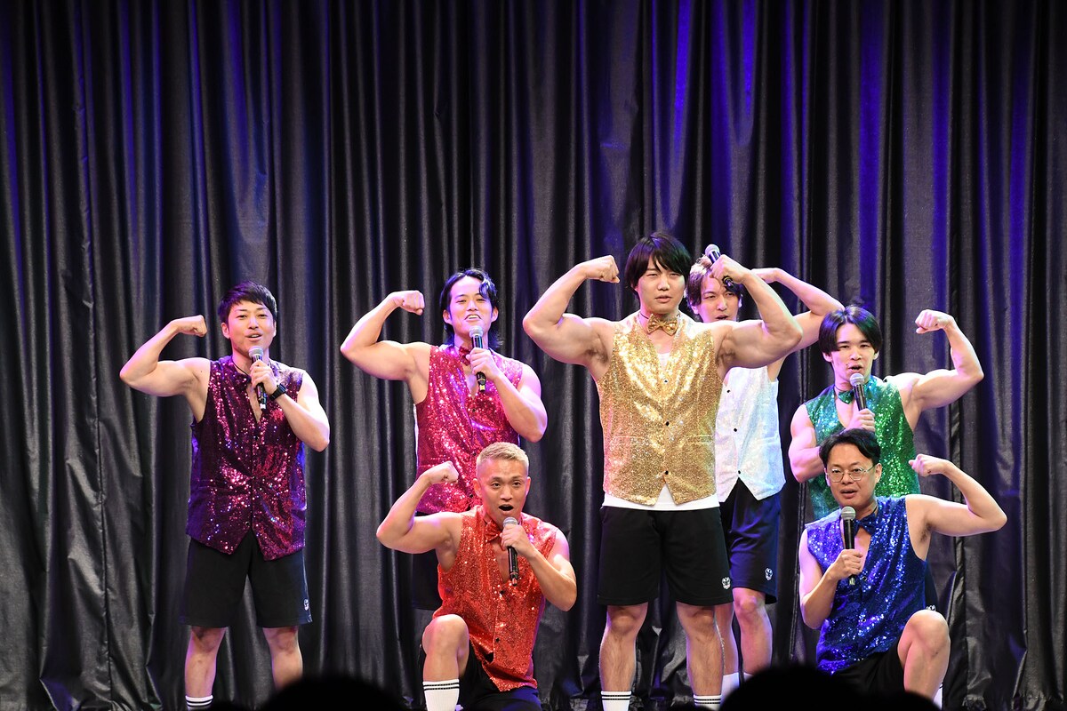 owarai_natalie's tweet photo. 「クリスタルジム総選挙」神7決定、1位は青木マッチョ　2連覇達成
https://t.co/Vjvi4uuF2D

#クリスタルジム https://t.co/D2ynFv8cOM